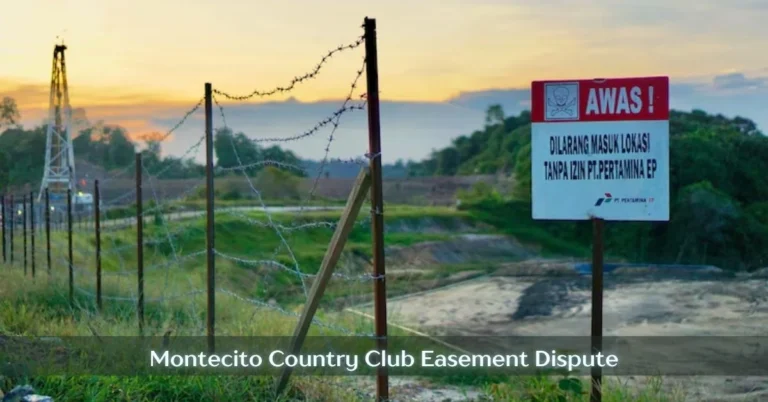 montecito country club easement dispute